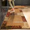 Alfombra de cocina para el hogar, lavable, de fácil cuidado, alfombra de baño absorbente de tierra de diatomeas, alfombra de piso para puerta, resistente al desgaste, resistente a la suciedad, alfombra