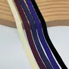 Fita Elástica de Lã Dupla Face de Nylon de 1cm Faixa de Cabeça Decorativa Alça de Ombro Banda Elástica para Roupa