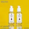 Botella de Bomba de Tarjeta de Pared Gruesa para Loción Cosmética Blanqueadora, Botella con Atomizador para Loción de Agua 110ml 130ml Proceso de Hidratación Personalización