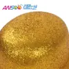 Sombrero de plástico PVC blister transfronterizo sombrero redondo dorado rosa Sombrero para fiesta festival disfraz Sombrero fiesta Sombrero para actuación de baile Sombrero Mágico