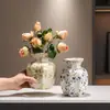 Nuevos Adornos de Cerámica Estilo Chino para Sala de Estar, Vestíbulo, Estudio, Sala de Té, Habitación Modelo, Regalos de Inauguración de Casa al por Mayor