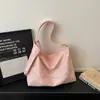 Bolso de Moda Estilo Coreano Gran Capacidad Bolso de Hombro para Mujer 2026 Nuevo Bolso Tote Simple Bolso Tote con Bordado de Letras