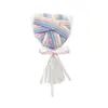 Acessórios de Cabelo Europeus e Americanos Transfronteiriços, Elásticos Coloridos para Cabelo, Elásticos de Cabelo Personalizados de Pirulito, Laços de Cabelo, Elásticos de Cabelo Personalizados