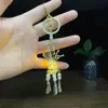 Nuevo Llavero de Linterna China Lámpara de Palacio Luminosa Cadena para Llaves de Coche Colgante para Teléfono Móvil Memoria USB Joyería para Colgar en Mochila