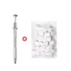 Pluma de Hisopo de Algodón Especializada para Uñas, Bloque de Tofu de 1 cm Rubor Difuminador Hisopo Cuadrado Pequeño Herramienta para Uñas