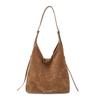 Bolsa de Ombro Grande de Alta Qualidade para o Dia a Dia de Mulheres, Bolsa Tote Fosca Moderna e Fashion, Bolsa Simples de Ombro/Axila