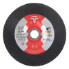 Fabricantes de disco de corte 115/180 OEM personalizado comércio exterior transfronteiriço ultra-fino malha dupla metal aço inoxidável resina roda de esmerilhar