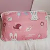 Funda de Almohada Infantil Gasa de Algodón Funda de Almohada para Guardería Bebé Pequeño Gasa Transpirable Algodón Puro Absorbente de Sudor y Transpirable