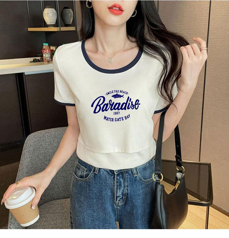孕妇产后百搭显瘦喂奶打底上衣月子
