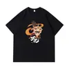 2025Mi Nuevo Cuello Redondo Holgado Primavera y Verano Algodón Puro Versátil Casual Diario de Manga Corta Estilo Familiar para Hombres y Mujeres