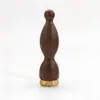 Massageador Doméstico Pequeno em Forma de Lótus para Pontos de Acupuntura dos Olhos, Bastão Especial de Sândalo Roxo para Massagem Facial Meridian
