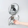 Estante de almacenamiento para tapas de ollas multiusos de hierro Estante de almacenamiento para tablas de cortar de cocina Estante para tapas de ollas montado en la pared sin perforaciones Estante para pantuflas