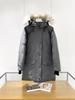Parka Trillium Chaqueta de plumón Big Goose 07 Chaqueta de plumón canadiense Chaqueta de invierno para mujer 6660W