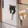 Estante de Almacenamiento para Tijeras Refrigerador de Cocina Pared Exterior Montado Magnético Cubierta Protectora Salón de Belleza Estante de Almacenamiento para Herramientas de Peluquería