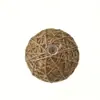 Pelota de Cuerda de Cáñamo Retorcida Decorativa Hecha a Mano, Bola de Luz Decorativa, Juguete Resistente al Desgaste y para Aliviar el Aburrimiento de Mascotas