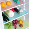 Alfombrilla inclinable antiadherente para refrigerador, alfombrilla engrosada de EVA a prueba de humedad para gabinete, absorbente de humedad y fácil de limpiar, alfombrilla anti-moho para refrigerador, 4 piezas