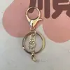Llavero Pulido Electroplateado con Broche de Langosta, Anillo para Llaves, Cadena, Llavero con Broche de Langosta, Cadena Colgante, Colgante de Muñeca