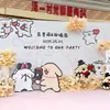 Decoración de Compromiso, Arte Lineal de Cachorro para Boda, Tablero KT Personalizado para Área de Fotos, Exhibidor de Tablero KT El Principito
