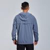 Chaqueta deportiva de otoño para exteriores, ropa deportiva de una sola capa para hombre, resistente al viento, impermeable, traje de montañismo deportivo con impresión de logotipo.