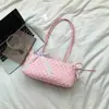 Design de nicho estilo coreano moda casual nova bolsa de ombro simples e única com textura 2026 outono bolsa feminina de axila