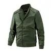 Chaqueta de Negocios para Hombre con Cuello Alto Transfronteriza 2026 Chaqueta de Béisbol Delgada Casual Ropa para Hombre de Comercio Exterior de Moda
