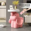 Alemanha 2026 Novo Modelo Elefante Mesa Lateral Sala de Estar Ornamento de Chão Cofrinho Decoração Apenas-Entrada-Sem-Saída Suporte de TV