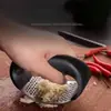 Prensa de Ajo Trituradora de Acero Inoxidable Manual Picadora de Ajo Herramienta para Picar Ajo Herramienta para Frutas y Verduras