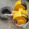 Talha elétrica gancho de baixo perfil 1T-32T roda de aço com placa espessa roda maciça 10t gancho de baixo perfil de duas rodas