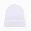 Gorro macio para esqui Hat de doce Hat de melão Chapéu de tricô duplo em estoque