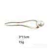 Horquillas para Peinados Estilo Europeo y Americano, Horquillas en Forma de U de Perlas de Alta Gama, Horquillas Elegantes Transfronterizas, Accesorios para el Cabello al por Mayor