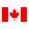 Bandeira do Canadá 2026 para a Copa do Mundo da FIFA nos Estados Unidos, Canadá e México 90x150cm Bandeira Grande Tecido de Decoração para Exterior Bandeira 3x5 Pés