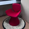 Taburete Giratorio de Maquillaje Estilo Ins Lujo Ligero Italiano Silla con Respaldo para Dormitorio Tocador de Salón de Belleza Silla para Manicura Modelo Popular