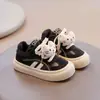 Estação Europeia 2025 Outono Novo Sola Grossa Couro Genuíno Cadarço Sapatos de Treino Alemães Versão Coreana Versátil Confortável Planos Casuais para Mulheres