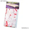 Fantasia de Halloween Meias de Sangue Avental Adereços de Baile de Máscaras Meias Sangrentas de Halloween Meias de Halloween Faca de Sangue Bandeira
