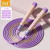 Cuerda para Saltar 361 deg para Niños y Estudiantes de Primaria, Específicamente para Pruebas de Educación Física, con Cable de Acero con Rodamiento Rápido y Antienredos