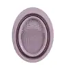 Limpiador de Brochas Cosméticas Artefacto de Limpieza Set de Tres Piezas Borla para Polvo Cojín de Aire Tazón de Lavado de Silicona Herramienta Huevo para Maquillaje de Belleza Red de Secado