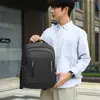 Mochila de negocios simple de gran capacidad para hombre, transfronteriza, bolsa de viaje para viajes de negocios, mochila escolar para estudiantes de secundaria y preparatoria