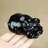 Pieza de mano de Jade Verde Hotan de Xinjiang, Sapo Dorado, Pieza de mano de Material Fino Pixiu Tigre, Pieza de mano de Jade Negro Pixiu, Al por Mayor