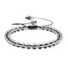 Pulseira Feminina Popular de Pedras Naturais Olho de Tigre 6mm da Amazon, Pulseira com Pingentes Tecida à Mão, Venda Quente