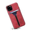 Capa de telefone de couro fosco com elástico para iPhone11 iPhone 11 Pro capa protetora empresarial