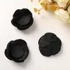 Moda otoño e invierno simple retro borde quemado tela flor DIY hecho a mano accesorios para el cabello tocado accesorios para la ropa material venta al por mayor