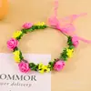 Accesorios coreanos para el cabello de novia anillo de cabeza de estrella corona de guirnalda para fotos de viaje tocado diadema para adultos venta al por mayor