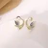 Brincos da moda, estilo coreano, popular design destacável multiuso, doce e fofo, versátil e estiloso, acessórios de orelha em alta no TikTok