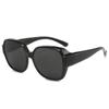 Nuevas gafas polarizadas HD de moda, gafas de sol especiales para miopía, protección solar para conducir, gafas de sol especiales con montura grande súper transparentes y marea.