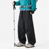 Pantalones cargo nuevos para hombre, corte holgado, talla grande, adecuados para primavera y otoño, versátiles para adolescentes, pantalones rectos casuales deportivos
