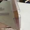 Suministro de fábrica tira de borde de plástico tira transparente tarjeta de exhibición de precios clip para etiqueta de precio calidad estable ventaja de precio