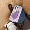Funda de Teléfono de Berenjena Tomate de Dibujos Animados Adecuada para iPhone16 Apple 15Pro Max Cuerda Portátil 14pro Nuevo