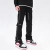 Pantalones casuales gruesos de marca de moda para niños, pantalones holgados de verano a la moda para deportes de calle, pantalones de pierna ancha, monos rectos