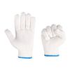 600g Guantes de Algodón Blanqueado Tejidos Guantes de Algodón Guantes de Lana Engrosados Guantes Blancos