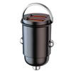Nuevo cargador de coche de 240W carga súper rápida invisible 12V24V encendedor de cigarrillos enchufe de conversión USB de uno a dos